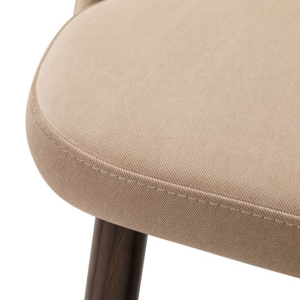 Стул Lars Diag beige/т.орех - Вид 5