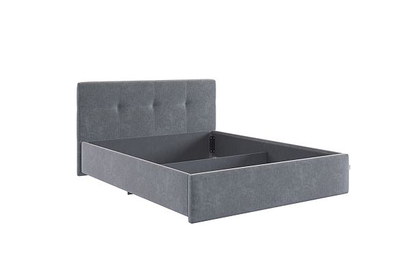 Каркас кровати Веста 160х200 см KM1.6-21.2171 графит (велюр) - Вид 3