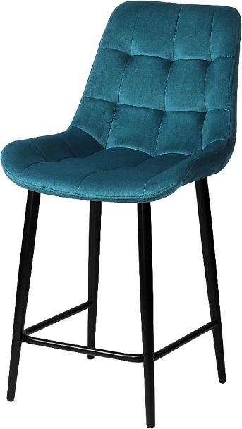 Комплект полубарных поворотных стульев Эйден, Confetti izumrud/черный, 3 шт. - Вид 2