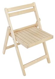 Стул складной Бесцветный (Лак) - Фото предпросмотра