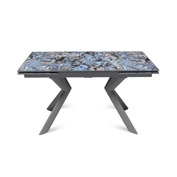 Стол раскладной Bridge (140+40+40), керамика глянцевая Lemurian Blue - Вид 2