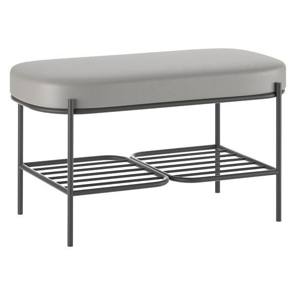 Банкетка Лофт-3, каркас металлический - Вид 1