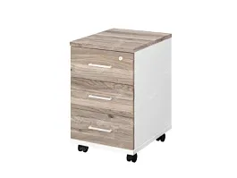 TANDEM RTD037-50-MA Тумба выкатная универсальная 400х500х620 Дуб Маувелла/Белый - Фото предпросмотра