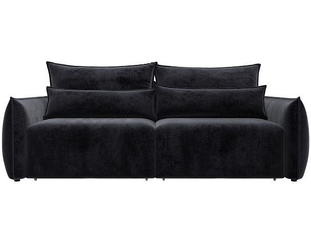 Диван прямой Лига-051 НПБ Велюр серый - Вид 2