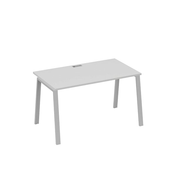 Стол письменный на металлокаркасе TRE A4 А4 Б3 024 БП серый / металлокаркас серый - Вид 1