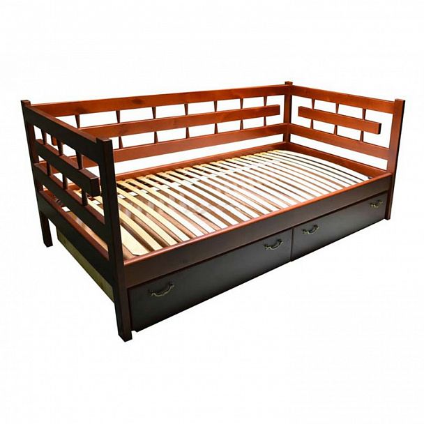 Кровать "Сакура" сосна - Вид 1