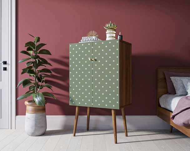 Комод на высоких ножках Berber 12 принт арт BB09/Print_12 - Вид 3