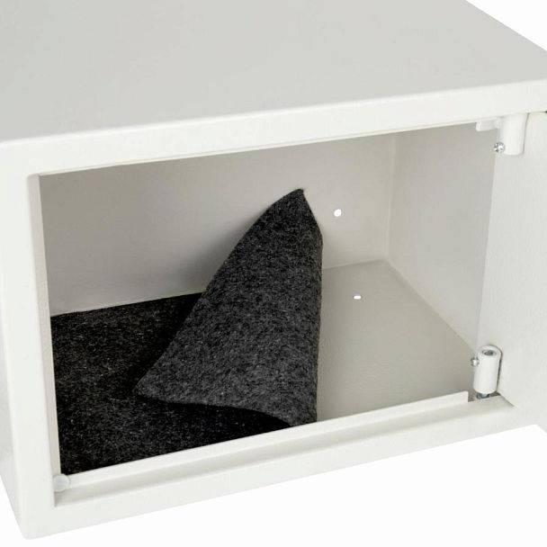 Сейф мебельный DASWERK SC-250KL (250х350х250 мм), ключевой замок, бежевый, 291344 - Вид 9