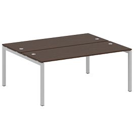 Metal System Quattro Р. ст. на П-образном м/к 50БП.РАС-СП-2.5 Венге/Серый металл 1800*1475*750 - Фото предпросмотра