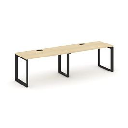 Style Project Next Рабочая станция односторонняя SN-59O.ORS-011 Акация Лорка/Металл Черный/Черный Заглушка 1960*700*750 - Фото предпросмотра