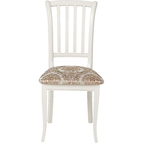 Комплект деревянных стульев с мягким сиденьем Бэль Слоновая кость/Бежевый жаккард, 3 шт. - Вид 2