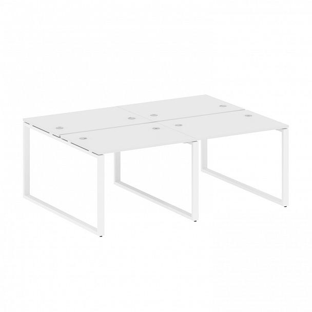 Рабочая станция "Metal System" БО.СМ-4.1 белый - Вид 1