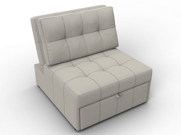 Кресло-кровать Лига-107 (80) Рогожка бежевый - Вид 6