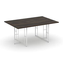 Rift Direct Стол переговорный RF.SPRG-002 Дуб Мали/Металл Белый 1780*1180*750 - Фото предпросмотра