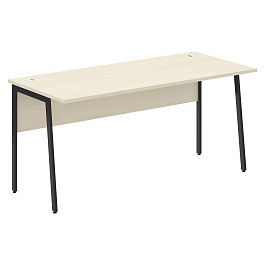 Стол прямой СП-4P Клен*/Антрацит 1600х720х755 IMAGO PLUS - Фото предпросмотра