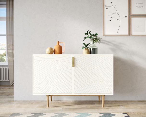 Комод с двумя дверками Line LN01/GR1/beige - Вид 4