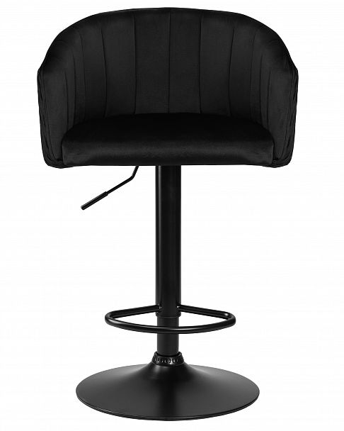 Стул барный DOBRIN DARCY BLACK (черный велюр (1922-21)) - Вид 6
