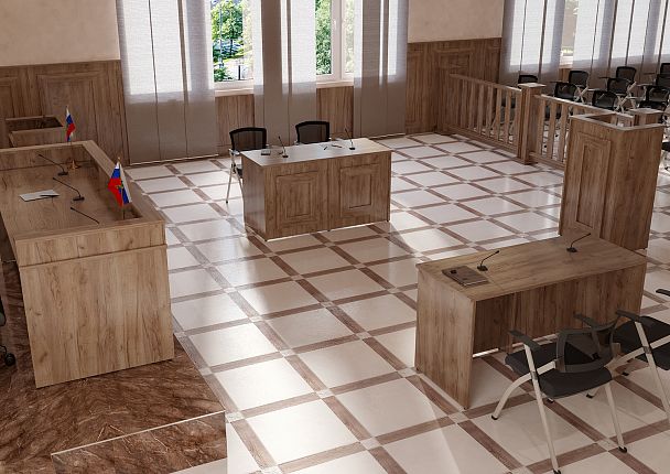 Подставка под флаг "KODEX" KD.PF Дуб Табак - Вид 6