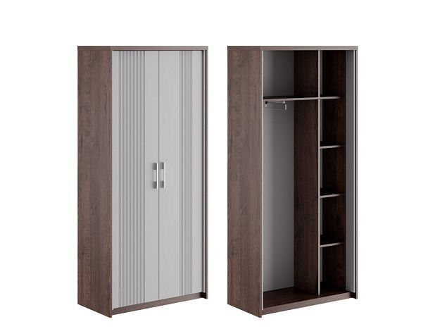 Гардероб Point 90x45x195,4 дуб апрельский - Вид 1