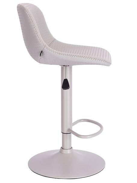 Барный стул Everprof Smile (Смайл) Grey Экокожа Серый - Вид 2