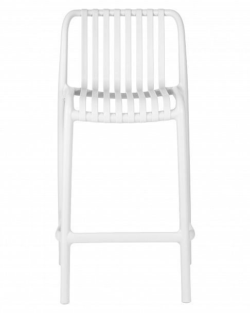 Стул полубарный DOBRIN CHLOE (белый (W-02)) - Вид 6