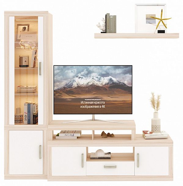 Набор для гостиной Toivo ТОЙ-ГСТ 9 Карамель/Белый - Вид 1