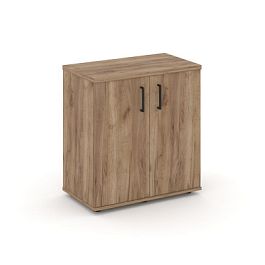 Стайл Проджект Тумба опорная/приставная SN.TOP-033 Дуб Табак/Черный Ручки 800*400*750 - Фото предпросмотра