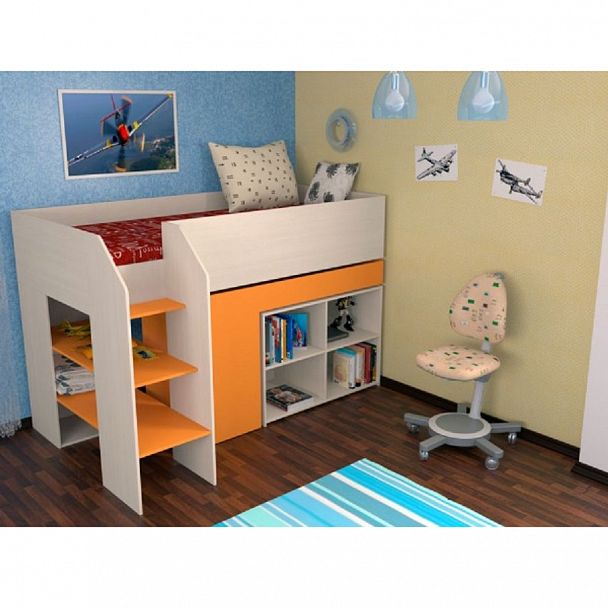 Кровать-чердак "Теремок-2" - Вид 2