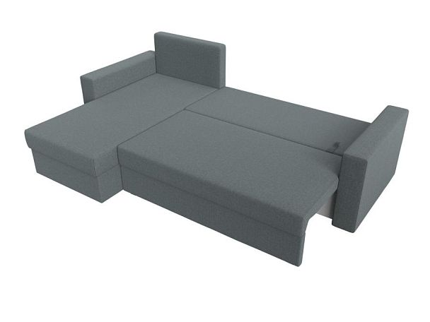Диван угловой Траумберг Лайт левый угол Рогожка серый - Вид 8