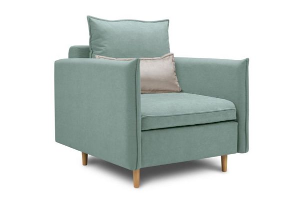 Кресло-кровать «Оливер» голубой - Вид 1