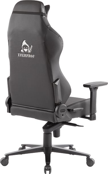 Геймерское кресло Everprof Hanzo Экокожа Черный - Вид 4