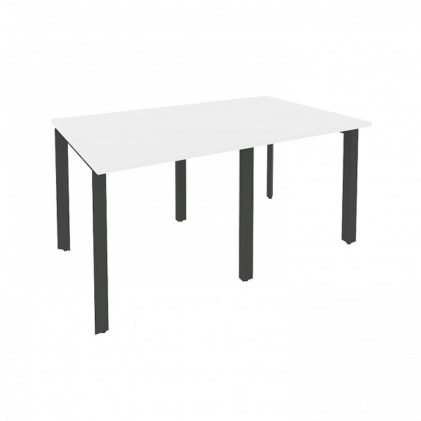 Стол переговорный "Onix" O.MP-PRG-2.0 белый/антрацит - Вид 1