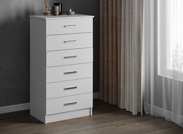 Комод Катрин 4 (1160х620х435) белый - Вид 1