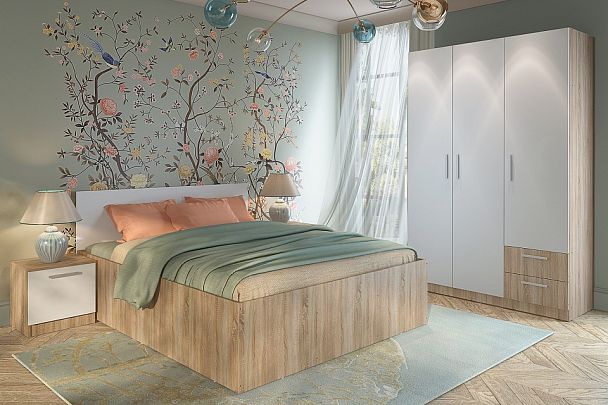 Кровать двуспальная Илга - Вид 3