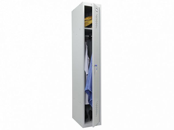 Шкаф для раздевалок ПРАКТИК усиленный ML 11-30 (базовый модуль) - Вид 1