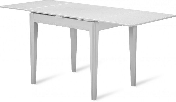 Стол деревянный раздвижной Тернс 90(130,170)х70х76 Белый - Вид 5