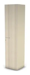 RAC057 ACCORD Шкаф узкий, высокий, с замком правый 451х448х1982 Сосна Аланд/Кашемир - Фото предпросмотра