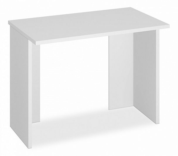 Стол офисный Домино Лайт СКЛ-Прям100 Белый - Вид 1