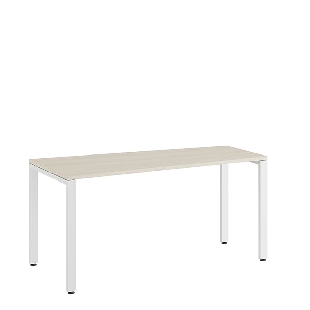 Стол трапеция левый Tess 160x80x75 дуб шамони светлый - Вид 1