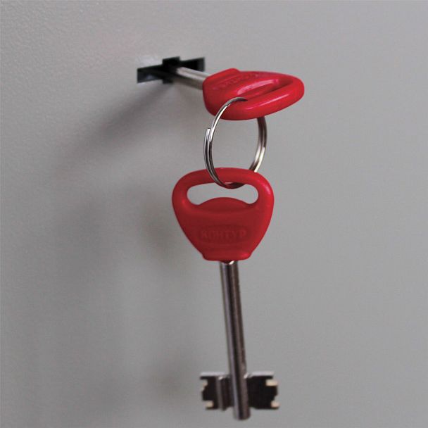 Сейф мебельный BRABIX "D-18m", 180х270х236 мм, 5 кг, ключевой замок, крепление к стене, 291161 - Вид 6