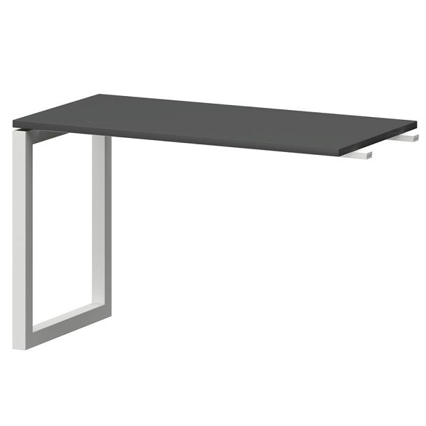 Бриф-приставка СМБ25-О-12.Пр50 Графит/Белый 1200x600x750 Смарт - Вид 1