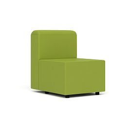 Прямая секция Юнона Un/pr экокожа фисташковая CN1131 - Фото предпросмотра