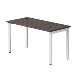 Стол прямой Everprof EVO на металлокаркасе 1380х670х755 мм Дуб Пасадена/Белый - Фото предпросмотра