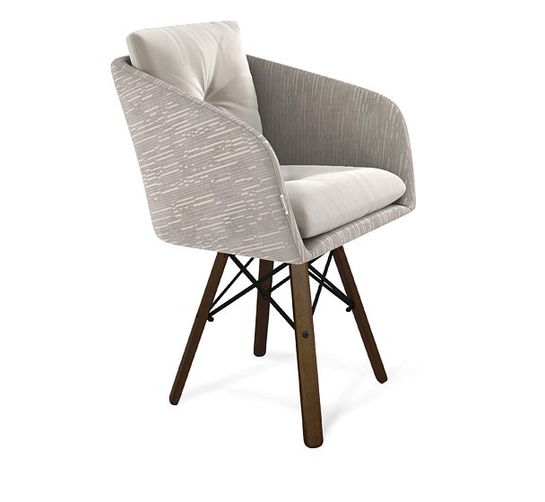 Стул Sheffilton SHT-ST43-2/S70 морозное утро/темный орех/черный - Вид 2