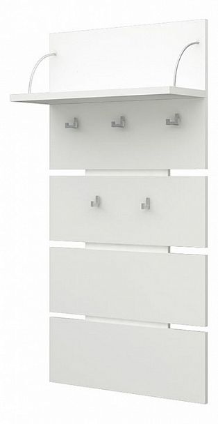 Вешалка настенная Домино СТ-50 Белый - Вид 1