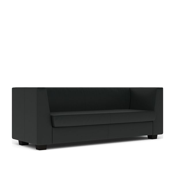 Диван 3-местный Миларго  черный - Вид 1