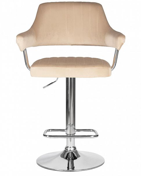 Стул барный DOBRIN CHARLY (бежевый велюр (MJ9-10)) - Вид 6