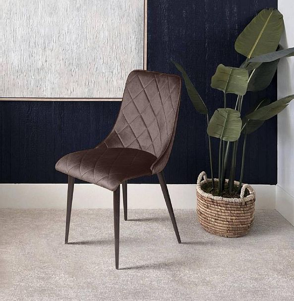 Стул Patrik, бархат антрацит 14 - Вид 4