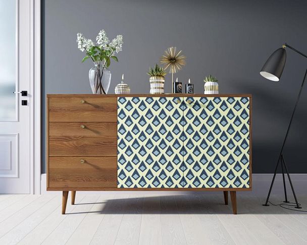 Комод Berber с двумя дверками и ящиками 13 принт арт BB05/Print_13 - Вид 4