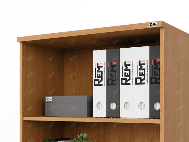 ЛАЙТ / LIGHT RLG027-70x35 Широкий стеллаж 70x35x183 Бук - Вид 7